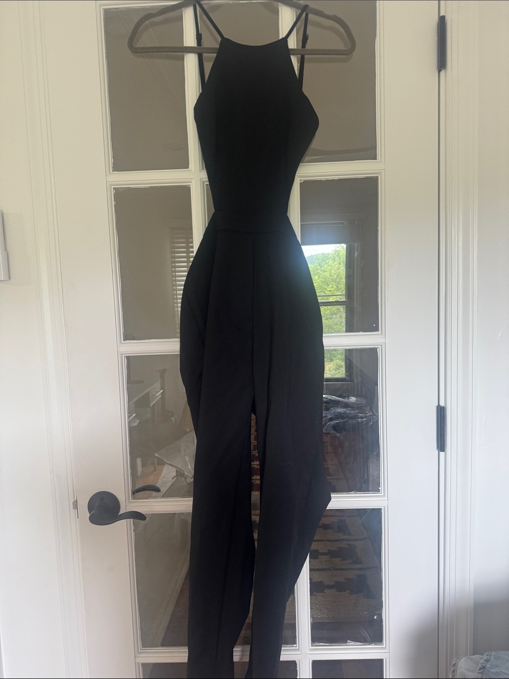 superdown Black Halter Neck Jumpsuit